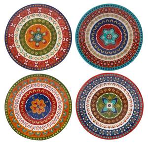 lot 6422 image: Certified International Monterrey Ceramic Dinner Plates (2 Plates)