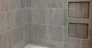 lot 6398 image: Skyros Gren Porcelain Tiles 12 x 12 (8 pieces)