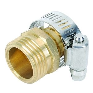 lot 6432 image: Yardsmith 58-in & 34-in Metal Male Hose Mender