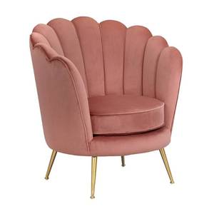 lot 6468 image: angeloHOME Twila Scalloped Back Chair