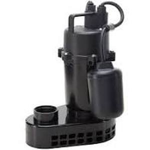 lot 6433 image: Utilitech 12hp Sump Pump Cast Aluminum