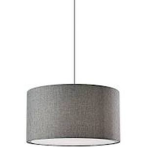 lot 6466 image: Adesso Harvest 1-Light Drum Swag Plug-in Pendant