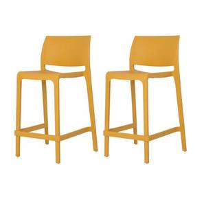lot 3652 image: Sensilla Stackable Counter Stools (2)- Retail$190.99