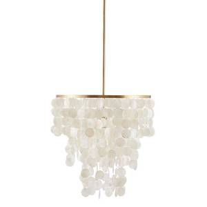 lot 3655 image: Isla Chandelier White, Ceiling Lights