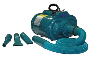 lot 3717 image: GoPetClub Pet Grooming Double Motor Hair Dryer- Retail$159.99