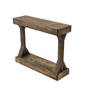 lot 3733 image: Barb Small Console Table Solid Wood by Del Hutson Designs - Retail$99.99