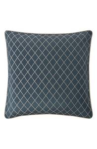 lot 3766 image: 2 Waterford Everett Teal Euro Shams