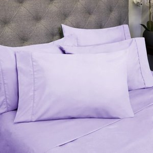 lot 3784 image: Sweet Home Collection Luxurious Ultra Soft 6-Piece Bed Sheet Set Full