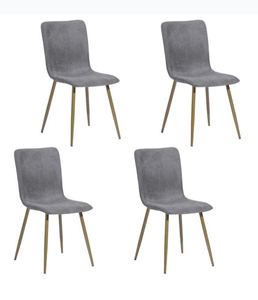 lot 3653 image: Carson Carrington Viken Fabric Dining Chair (Set of 4)- Retail$217.99