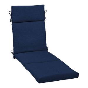 lot 3793 image: Arden Selections Sapphire Leala Texture Outdoor Chaise Lounge Cushion - 72 in L x 21 in W x 4 in H
