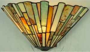 lot 3683 image: 13 Delta Jadestone Wall Sconce Sunflower (Set Of 2)