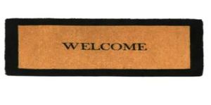 lot 3688 image: Garden Path Welcome Border 5 Doormat