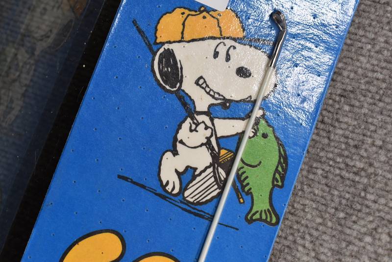 Vintage NIP Snoopy Catch'em Kit Fishing Pole, Zebco, Original Box &  Instructions