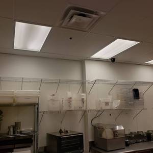 lot 9025 image: (5) white wall shelves