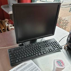 lot 9066 image: Lot of monitors, keyboards, printers, cash drawers