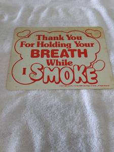 lot 5498 image: plastic sign