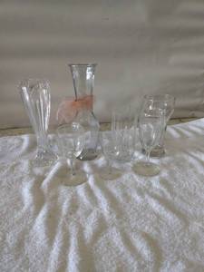 lot 5509 image: clear glass and crystal
