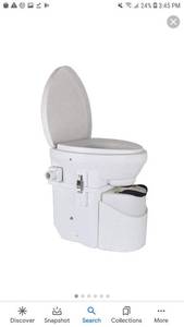 lot 65104 image: Natures Head Self Contained Composting Toilet with Close Quarters Spider Handle Design