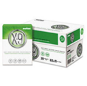 lot 65115 image: Boise X-9 8-12 x 11 Copy Paper, 92 Brightness, 20lb - White (5000 Sheets Per Carton)