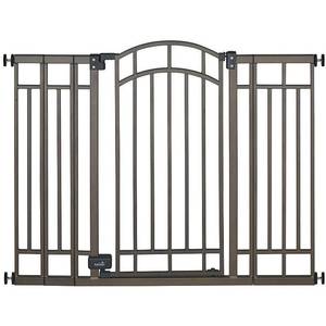 lot 65140 image: Summer Infant Multi-Use Bronze Deco Extra Tall Walk-Thru Gate