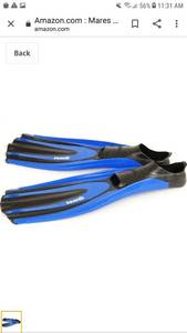 lot 65147 image: Mares Italian Designed Avanti Superchannel Full Foot Fins - Ideal Fin for Scuba Diving and Freediving