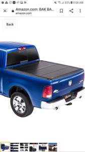 lot 65165 image: BAK BAKFlip G2 Hard Folding Truck Bed Tonneau Cover  226401  Fits 2000 - 2006 Toyota Tundra 6 5 Bed (76.5