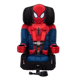lot 65171 image: KidsEmbrace Marvel Ultimate Spider-Man Combination Harness Booster Car Seat