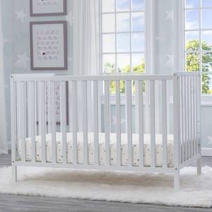 lot 65188 image: Delta Children Heartland 4-in-1 Convertible Crib, Bianca White