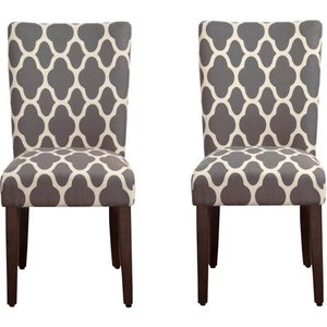 lot 65208 image: HomePop Parsons Dining Chairs (set of 2), Multiple Colors