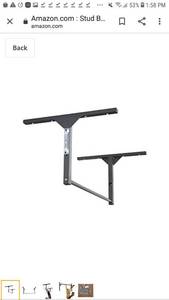 lot 65215 image: Stud Bar Ceiling or Wall Mountable Pull Up Bar