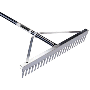 lot 65240 image: Midwest 10036 Aluminum Landscape Rake, 36-Inch