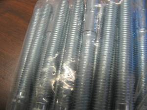 lot 1635 image: NEW (33) BB Powers Concrete Wedge Anchor Bolts 12 x 5-12  BOLTS ONLY