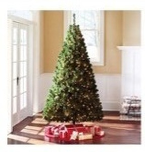 lot 3000 image: Holiday Time 7ft Douglas Fir Pre-Lit Christmas Tree