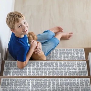 lot 3008 image: SussexHome Hudson Design 9 X 28 Stair Treads