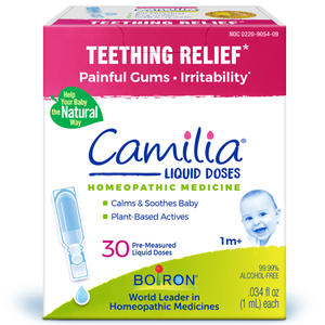 lot 4053 image: Boiron Camilia Teething and Oral Pain Relief, 30 Doses