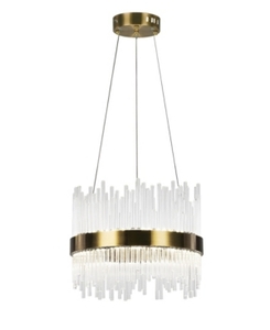 lot 4086 image: Cwi Lighting Genevieve Led Chandelier