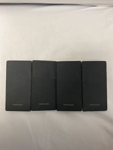 lot 4099 image: 4pk of Blackweb Portable chargers