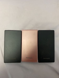 lot 4100 image: 3pk of Blackweb Portable chargers