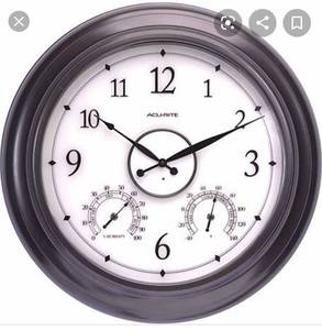 lot 62014 image: Acurite 24in wall clock