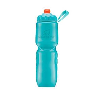 lot 62065 image: Polar 24oz Squeeze Water Bottle - Aqua