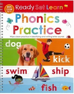 lot 62102 image: ready set learn alphabet and phonics practice books