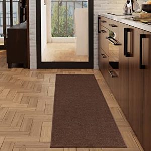 lot 62048 image: pet friendly runner Brown 20 inch by 59 inch
