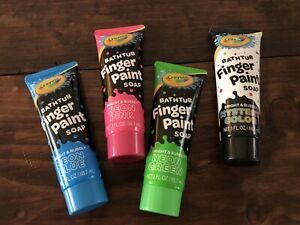 lot 62023 image: Crayola neon bathtub finger paint soap