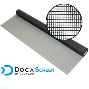 lot 59614 image: DocaScreen Standard Window Screen Roll - 60 x 100 Fiberglass Screen Roll - Window, Door and Patio Screen - Insect ScreenFiberglass ScreeningScreen ReplacementWindow Screens