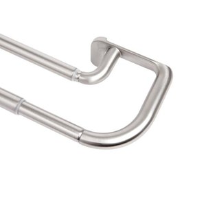 lot 59619 image: Umbra Twilight Adjustable Wrap Around Double Curtain Rod