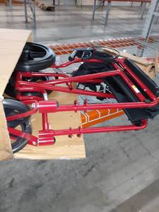 lot 59672 image: wheelchair red