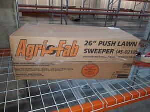 lot 59675 image: push Lawn Sweeper