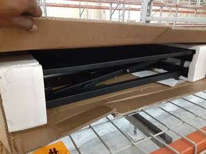 lot 59692 image: bar table height adjustment desk