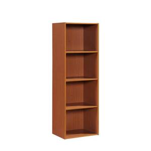 lot 59708 image: Hodedah Import 4 Shelf Bookcase, Cherry
