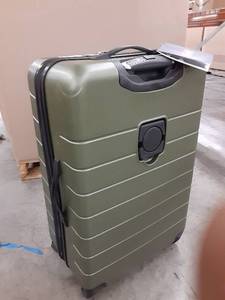 lot 59724 image: Wrangler Smart Hardside With Usb Charging Port, Olive Green